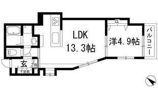 中山荘園LOHAUSの物件間取画像